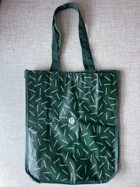 Lululemon Green Reusable Bag